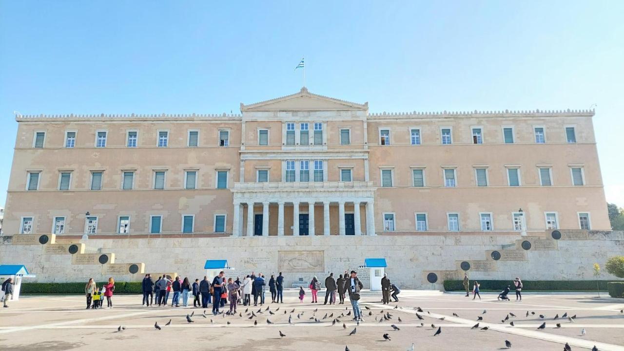 אתונה Grand Apartment In Parliament Square מראה חיצוני תמונה